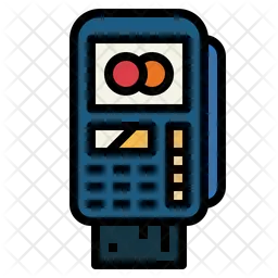 Credit Card Machine  Icon