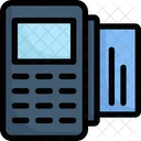 Credit card nfc and payment terminal  Icon