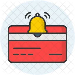 Credit Card Notification  Icon