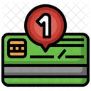 Credit Card Notification  Icon