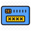 Credit Card Number  Icon