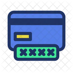 Credit Card Password  Icon
