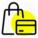 Credit Card Payment Card Payment Shopping Bag Icon