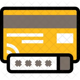 Credit card pin  Icon