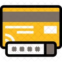 Credit card pin  Icon
