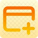 Credit Card Plus Payment Add Icon