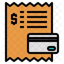 Credit Card Bill Invoice Icon