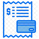 Credit Card Bill Invoice Icon