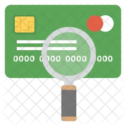 Credit Card Scanning  Icon