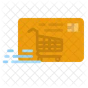 Credit Card Shopping  Icon