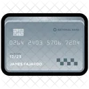 Credit card silver  Icon