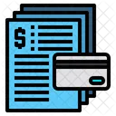 Bill Credit Card Invoice Icon