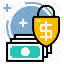 Credit Commercial Paiement Assurance Monetaire Icon