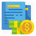 Credit Bill Contract Icon