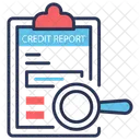 Credit Report  Icon