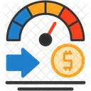 Credit Score Financial Rating Icon