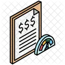 Credit Store Finance Assessment Icon