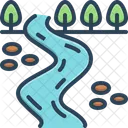 Creek  Icon