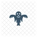 Creepy Ghost Halloween Icon