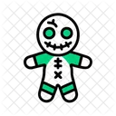 Creepy Doll Scary Toy Icon