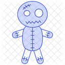 Creepy Doll Doll Toy Icon