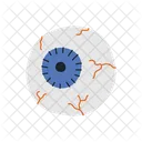 Creepy Eyeball Spooky Vision Eerie Gaze Icon