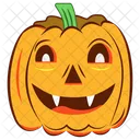 Creepy Pumpkin Scary Pumpkin Creepy Icône