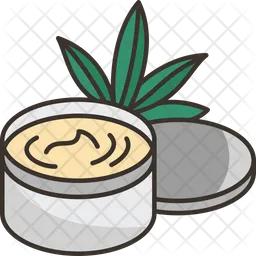 Crema de cannabis  Icono