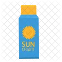 Crema solar  Icono