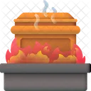 Crematorium Burial Funeral Icon
