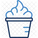 Creme Xicara Sobremesa Icon