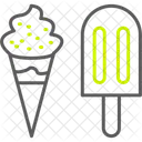 Creme Comida Gelo Icon