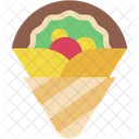 Crepe Sweet Dessert Icon