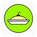 Crepe Fast Food Dessert Icon