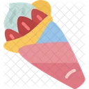 Crepe Pancake Crisp Icon