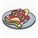 Cake Pancake Snack Icon