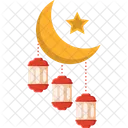 Crescent Chand Islam Icon