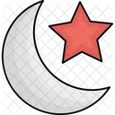 Crescent Midnight Moon Icon