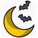 Crescent Dusk Lunar Icon