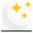 Crescent Moon Night Icon
