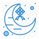 Crescent Decoration Eid Icon