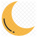 Crescent Moon Planet Icon