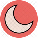 Crescent Moon Satellite Icon
