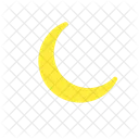 Crescent Moon Waning Icon