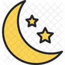 Crescent And Star  Icon