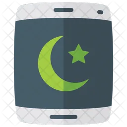 Crescent and Star  Icon