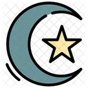 Crescent and star  Icon