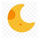 Crescent Moon Half Moon Weather Icon