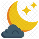 Flat Moon Icon
