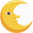 Crescent Moon Moon Night Icon